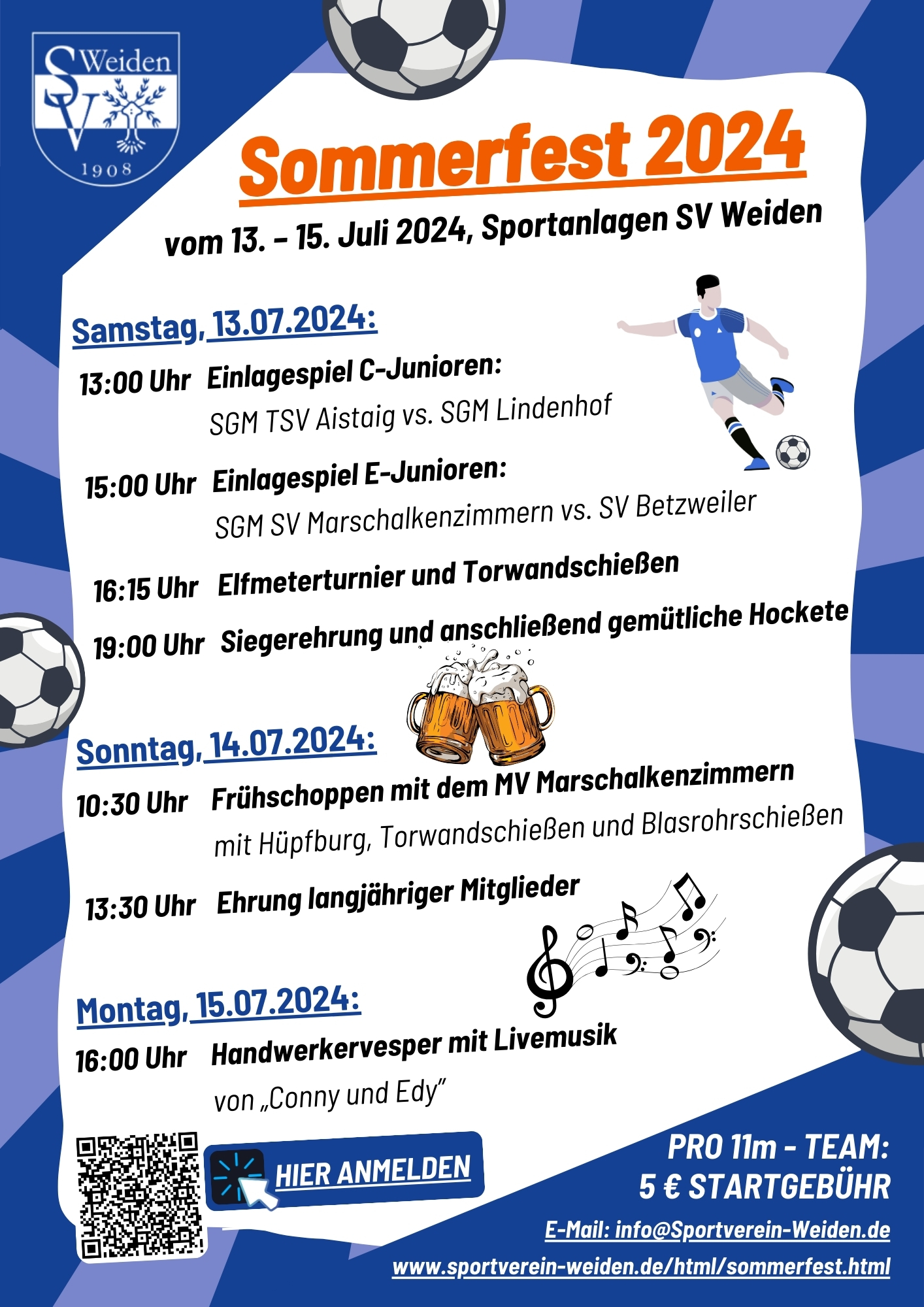 2024 Sommerfest - Programm