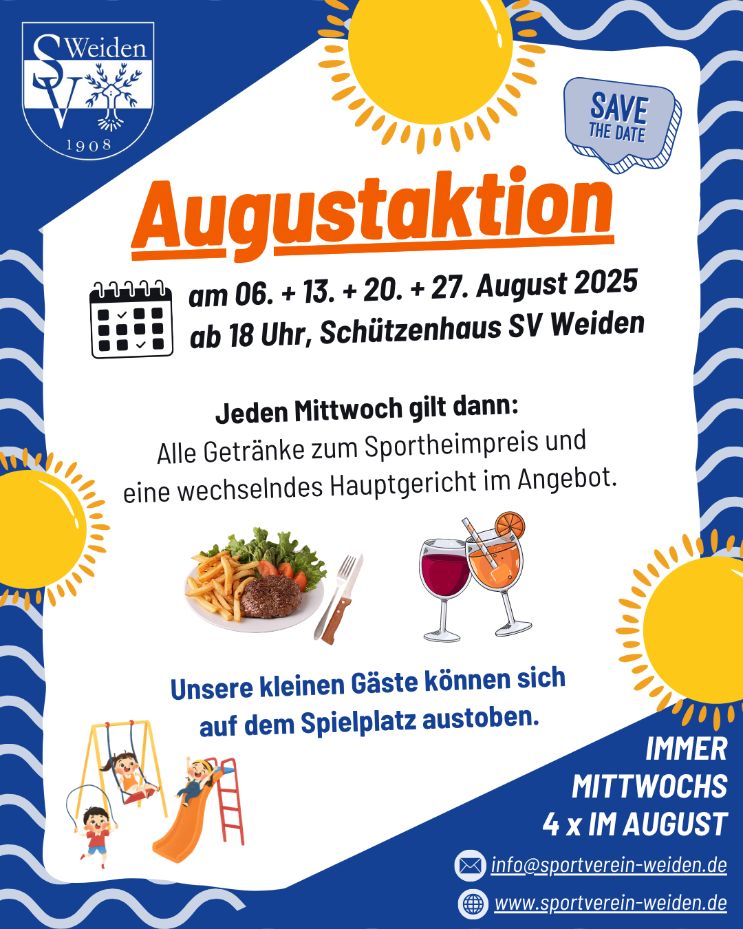 2025 Augustaktion - Flyer vorab